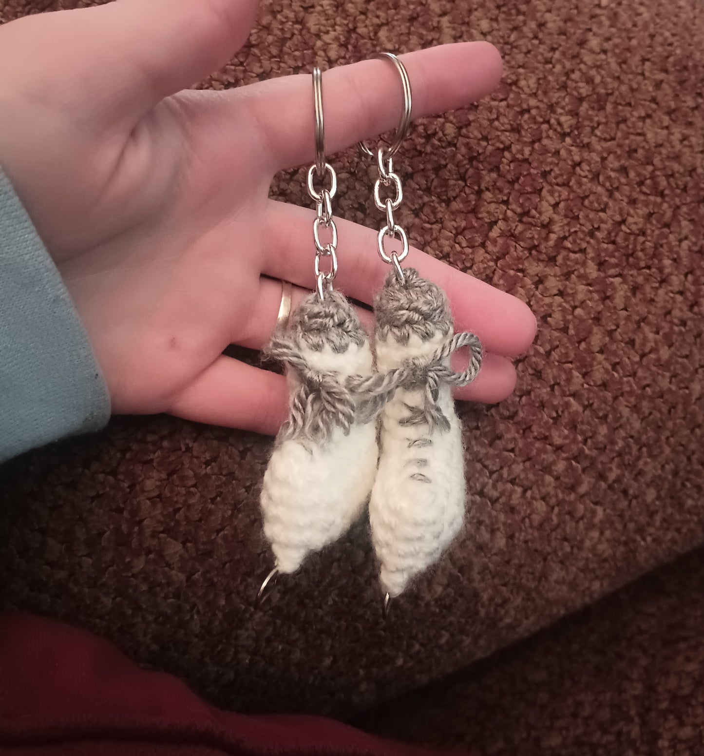 Handmade Ice skate charms